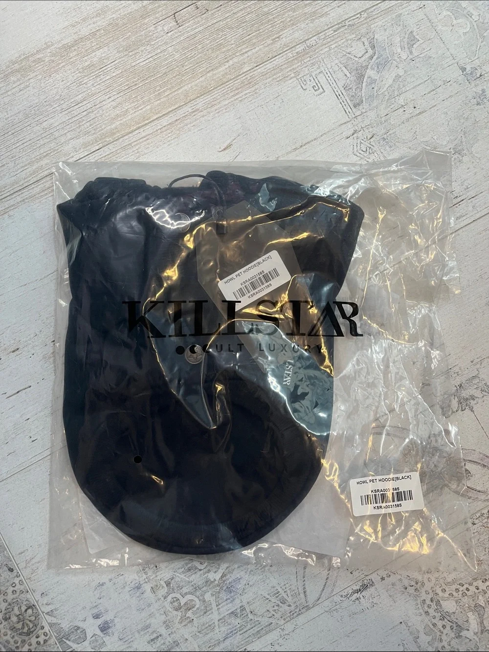 Killstar Howl O Ween is Everyday Dog Hoodie Size Small